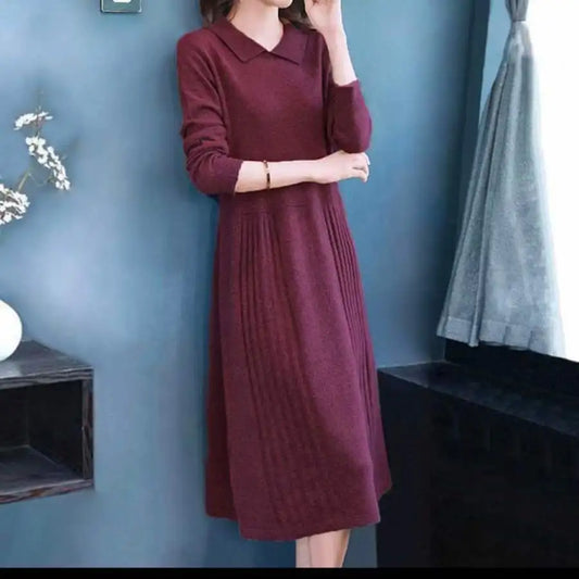 Crochet Knitted Robe Maxi Long Solid Blue Loose Dresses for Women Purple Clothes Woman Dress Evening Knit Cheap Casual Designer